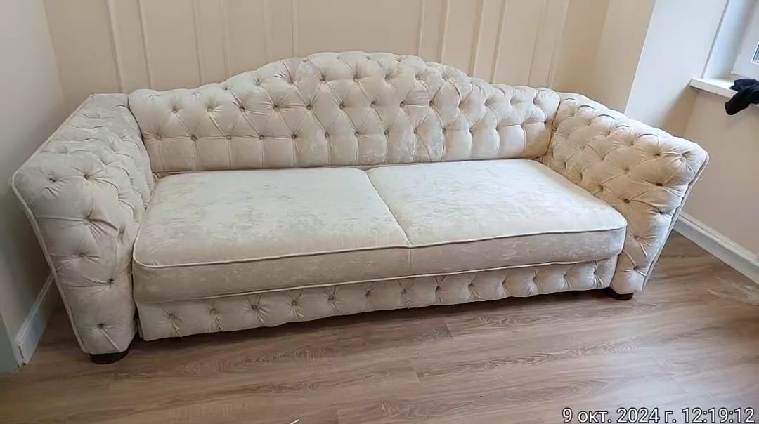 Замена обивки дивана на дому. Дербент