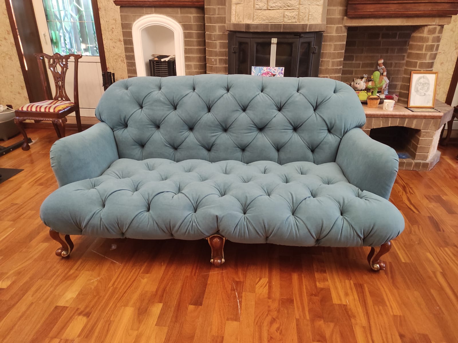 Обивка дивана. Дербент